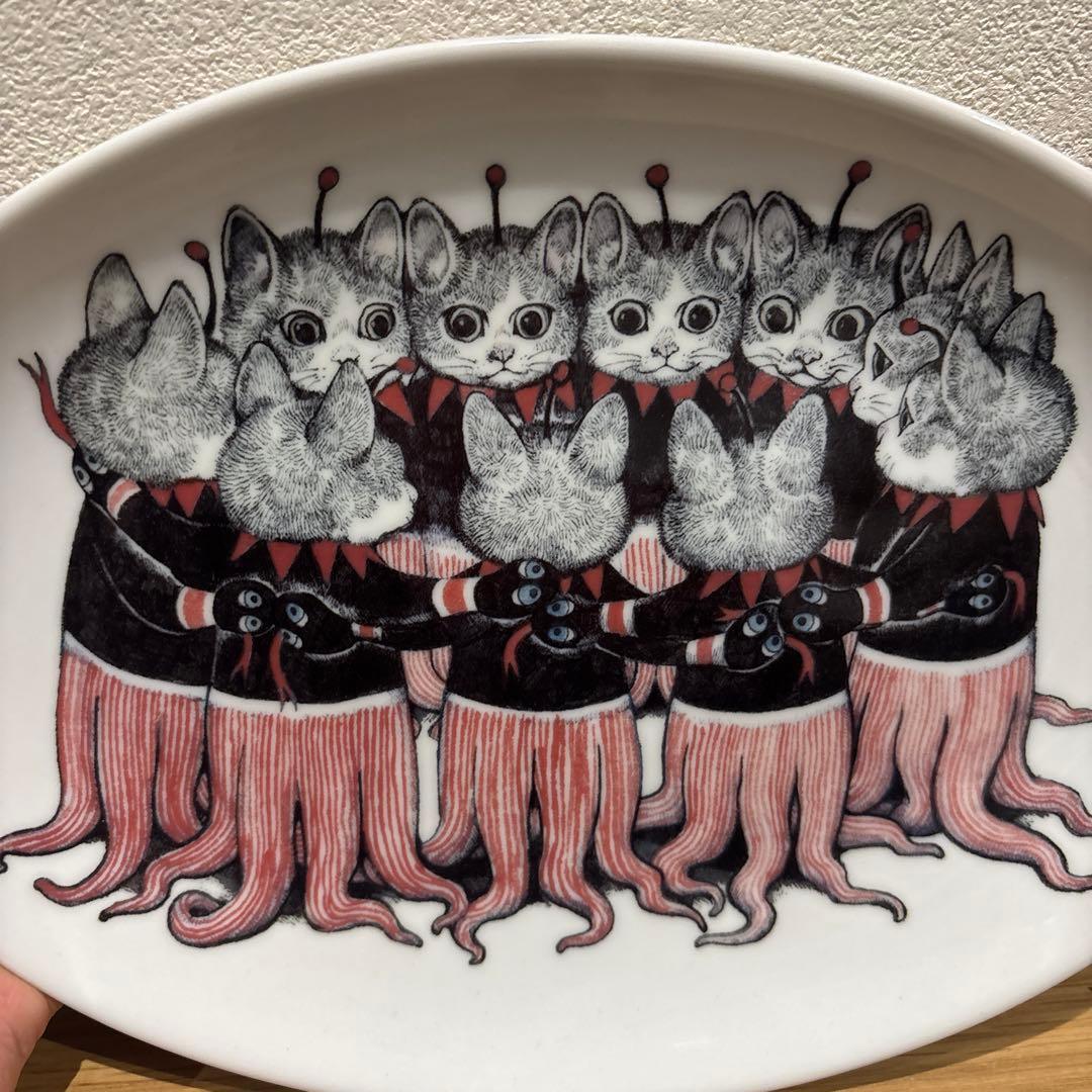 ボリス雑貨店　ヒグチユウコ　26cmオーバル 探検へ出発！