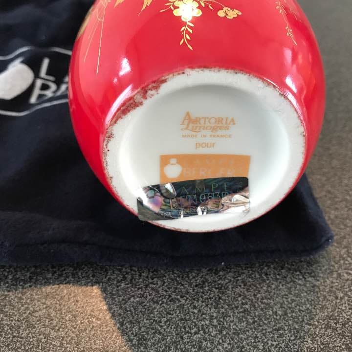 ランプベルジェ  レッドシルク