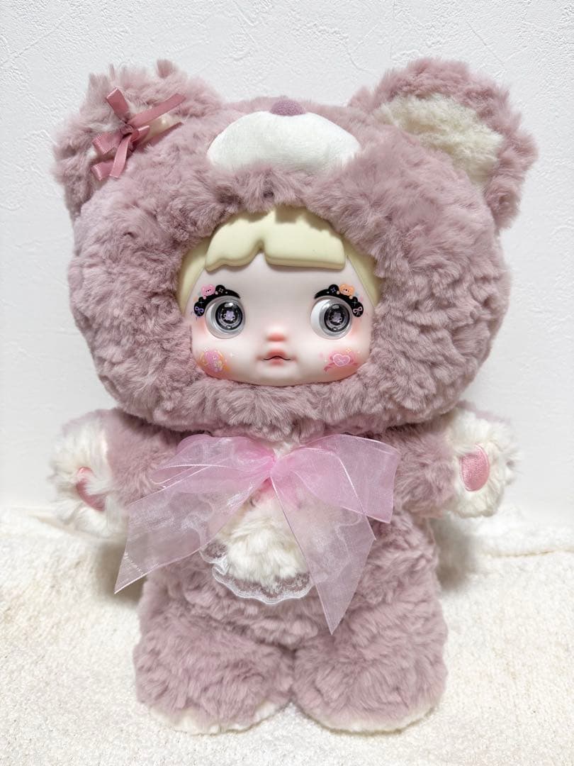 【顔自信有り♡】nommi おやすみくま 400% 2体セット　ぬいぐるみ