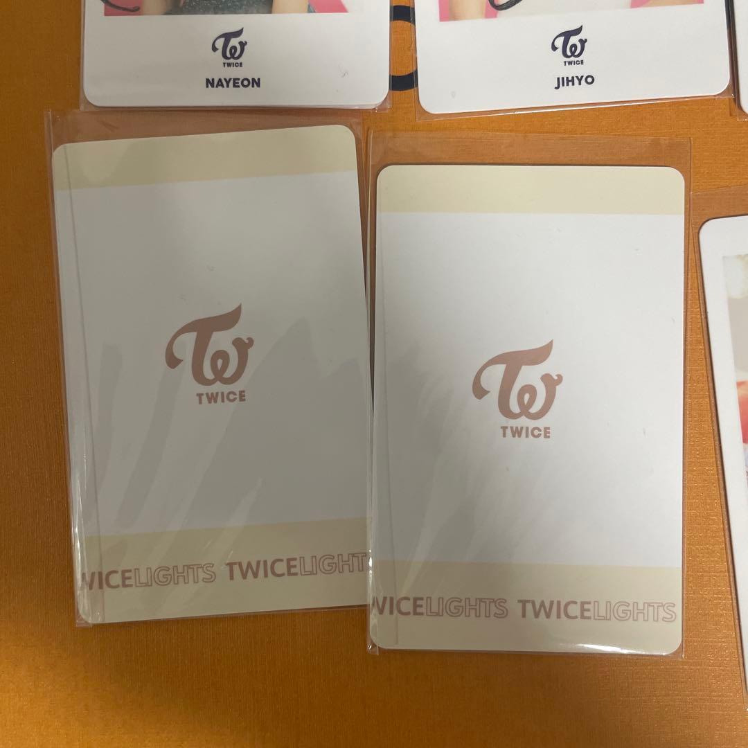 TWICE 直筆サイン入りカード 8枚セット
