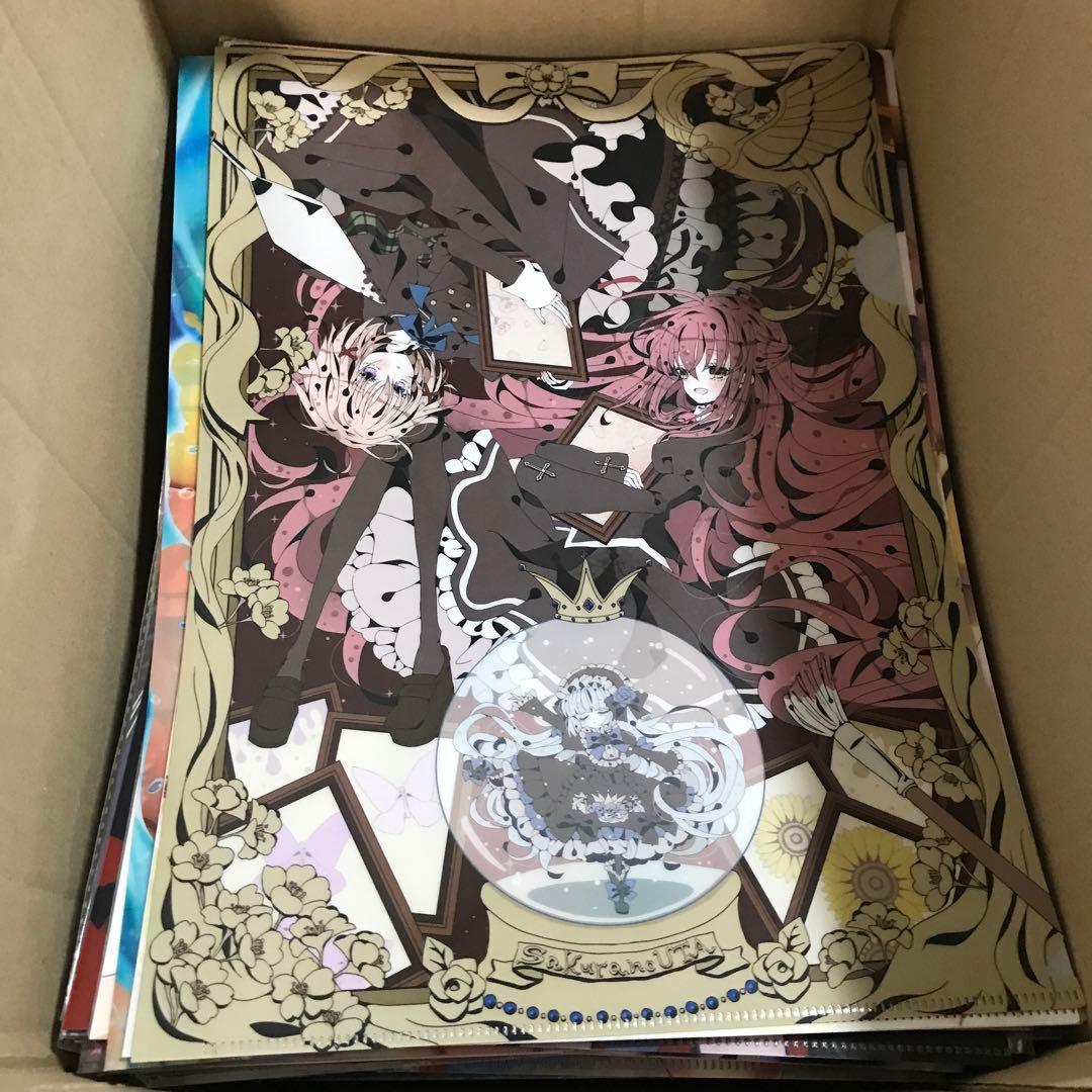 【本日限定価格】④ 美少女　大量　まとめ売り　210枚程度　クリアファイル