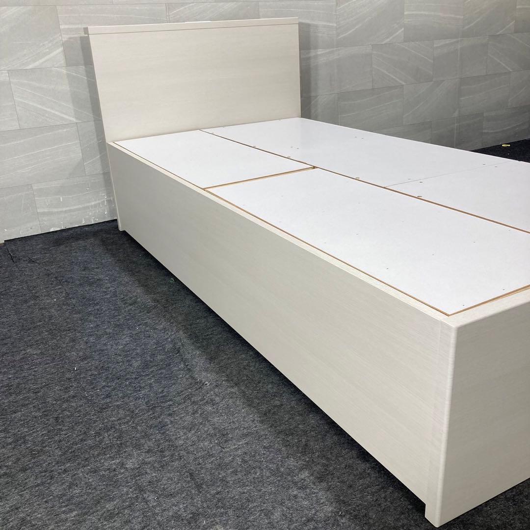 ニトリ シングル ベッドフレーム ジオチェスト 収納 格安 d4244