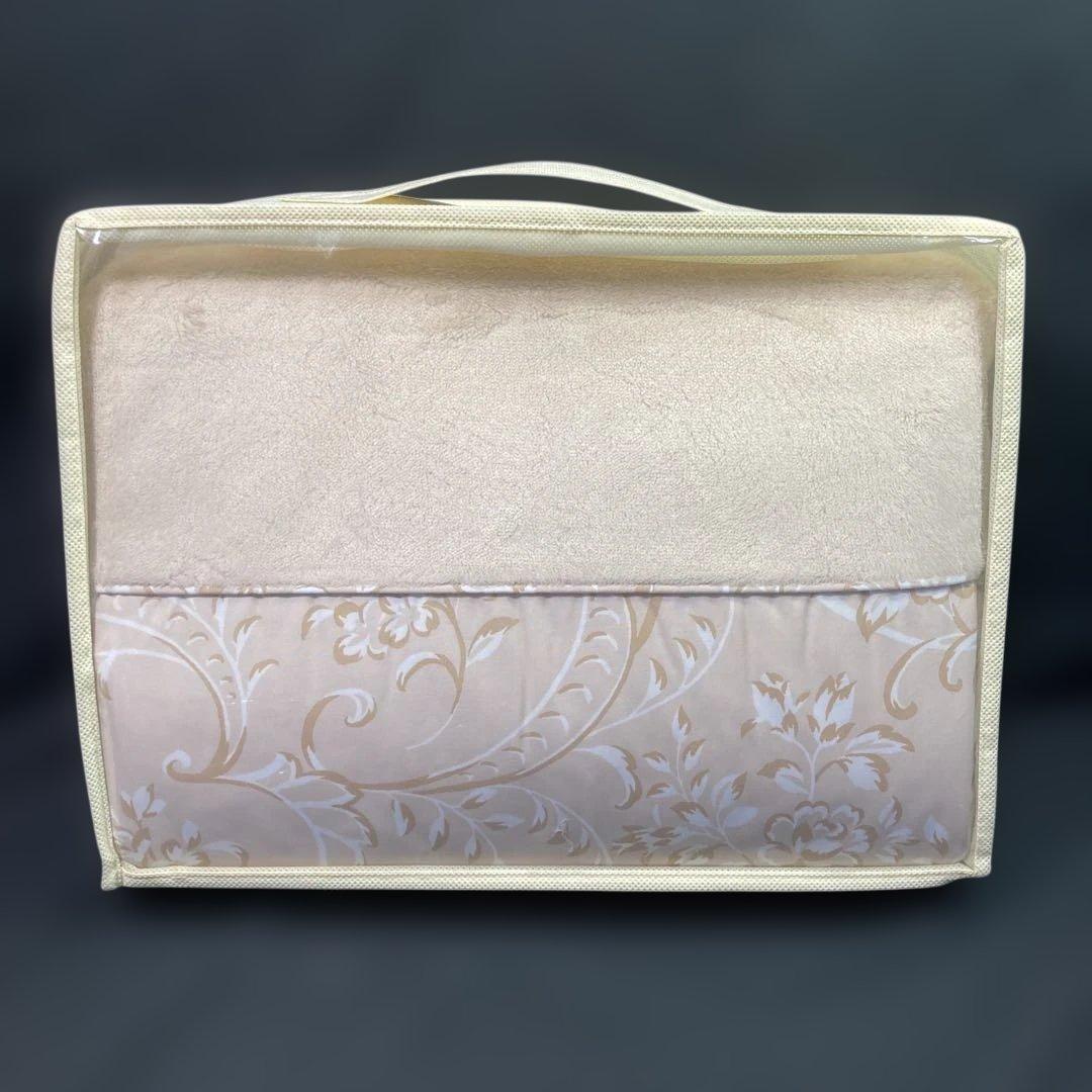 【新品未使用】シャルレ あったか掛布団カバー ベージュ 150×200cm