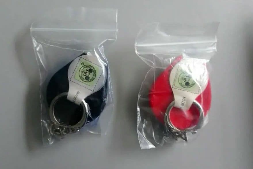 長期保管品　昭和レトロ　ミッキーマウス爪切り　49個 キーホルダータイプ