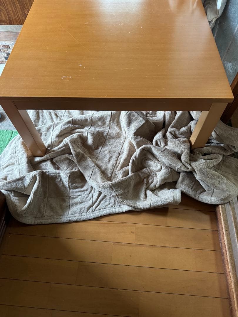 無印良品　正方形こたつ　テーブル MK -758 コタツ布団オマケ