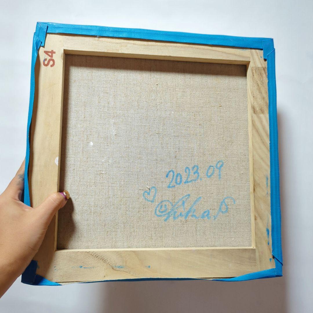 【一点物イラストアートSALE】平成ギャルちゃん-ケツルルバージョン