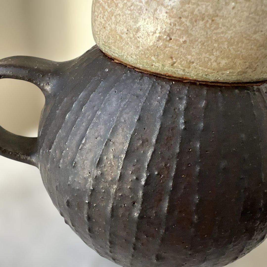 TATSUYA 大野素子 急須 ポットと湯のみの2点セット