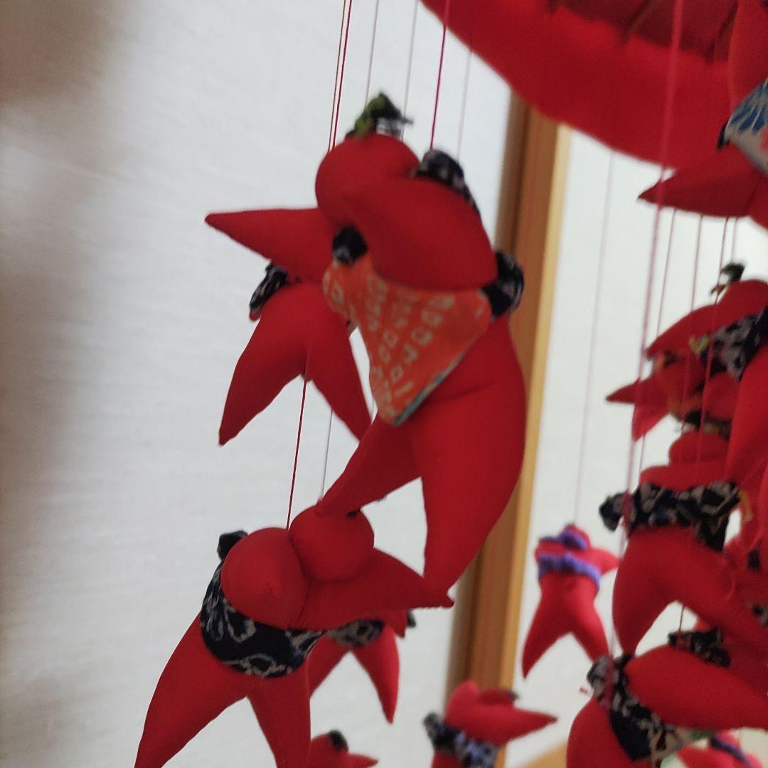 希少 二重層 ちりめん細工 傘福 さるほぼ - メルカリ