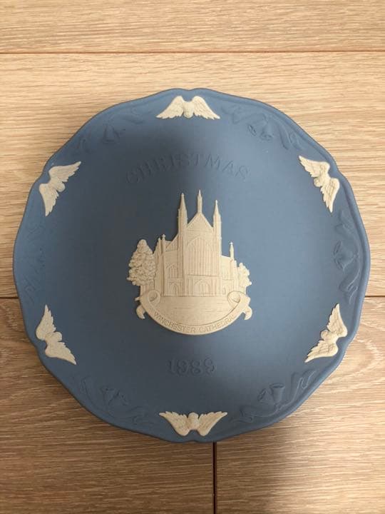 ロイヤルコペンハーゲン6枚&ウェッジウッド1枚皿　クリスマスプレート