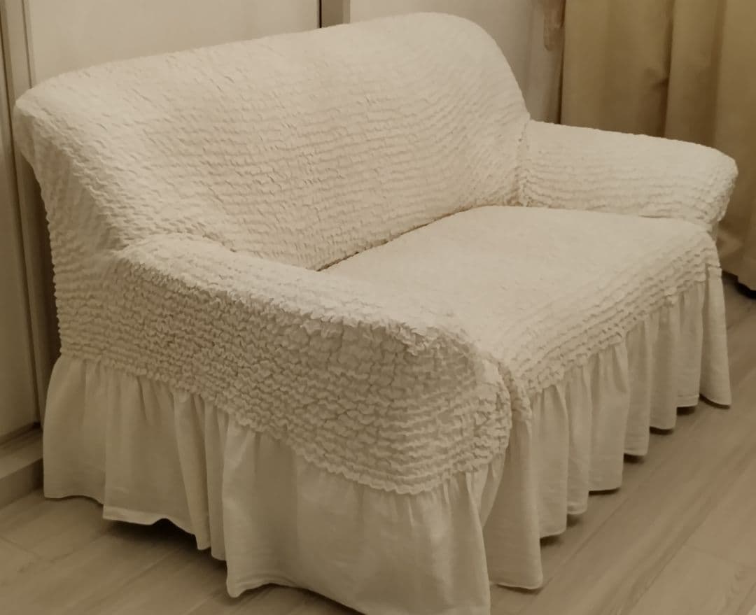 ★ノンノン★ 2人掛けソファーカバー付き