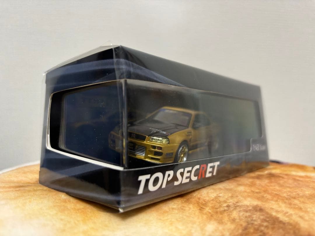 東京オートサロン限定TOP SECRET R34 Gold1/43 - メルカリ