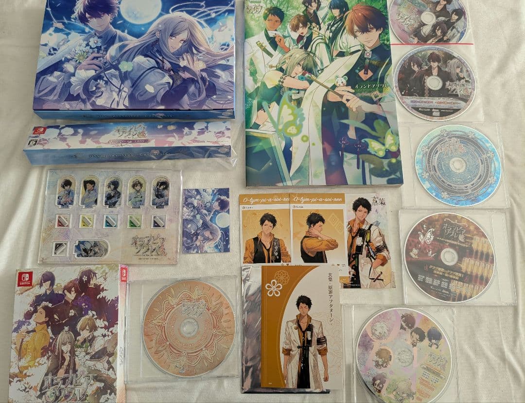 Switch　オランピアソワレ　スイートボックス　限定版　ファンブック　セット オランピアソワレ Catharsis｜製品情報