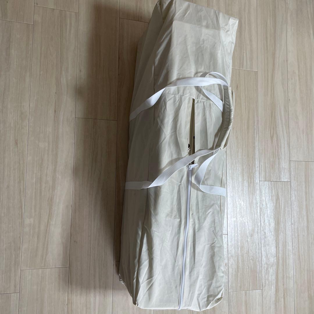 【美品】アップリカ ココネルエアープラス ミルクホワイト系 ベビーベッド