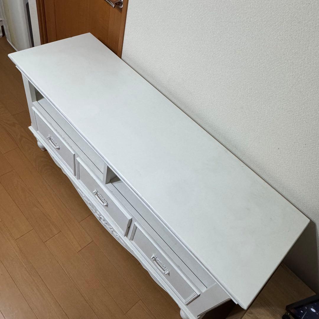 カントリーコーナー　テレビボード　シャビーシック　TV台　テレビ台