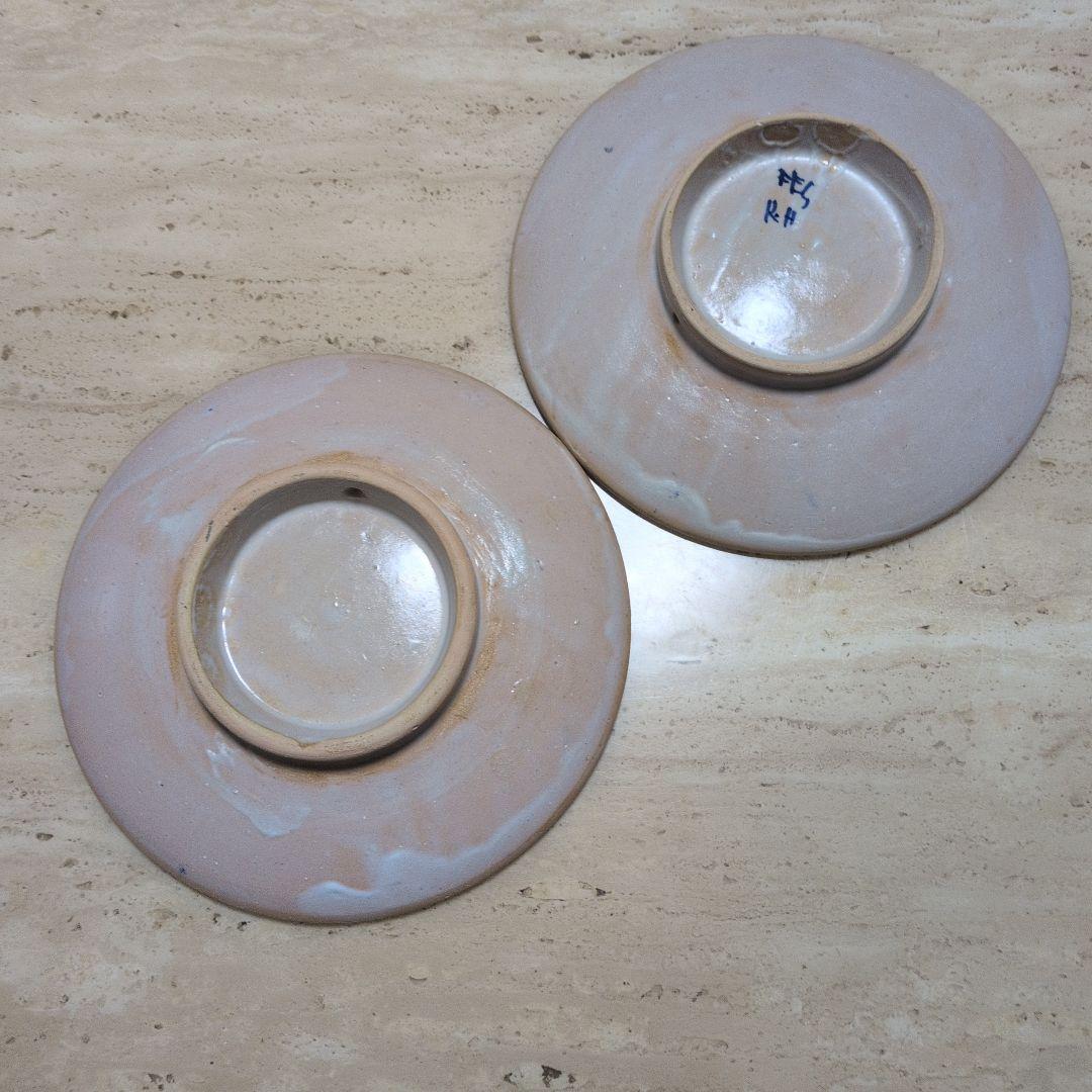 モロッコ フェズ丸皿 手描き模様 20cm 2枚 - メルカリ