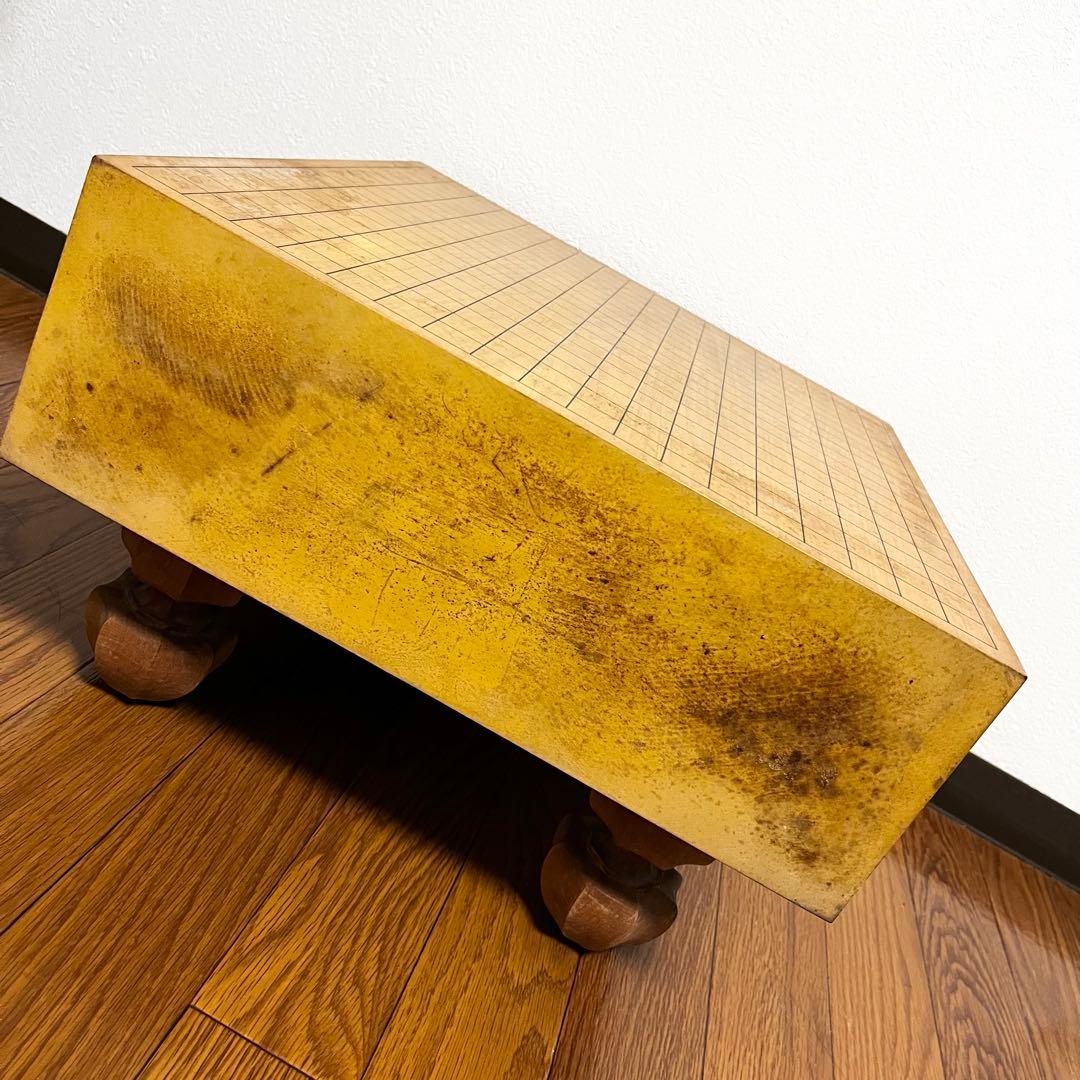 【高級セット】国産 極厚 囲碁 本榧 ヘソ 脚付き 蛤碁石 那智黒