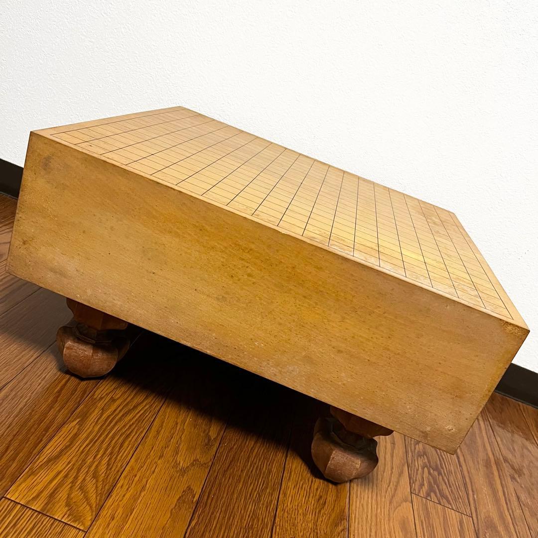 【高級セット】国産 極厚 囲碁 本榧 ヘソ 脚付き 蛤碁石 那智黒