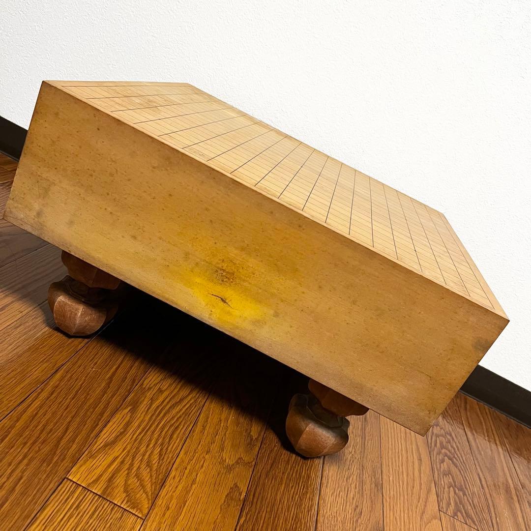 【高級セット】国産 極厚 囲碁 本榧 ヘソ 脚付き 蛤碁石 那智黒