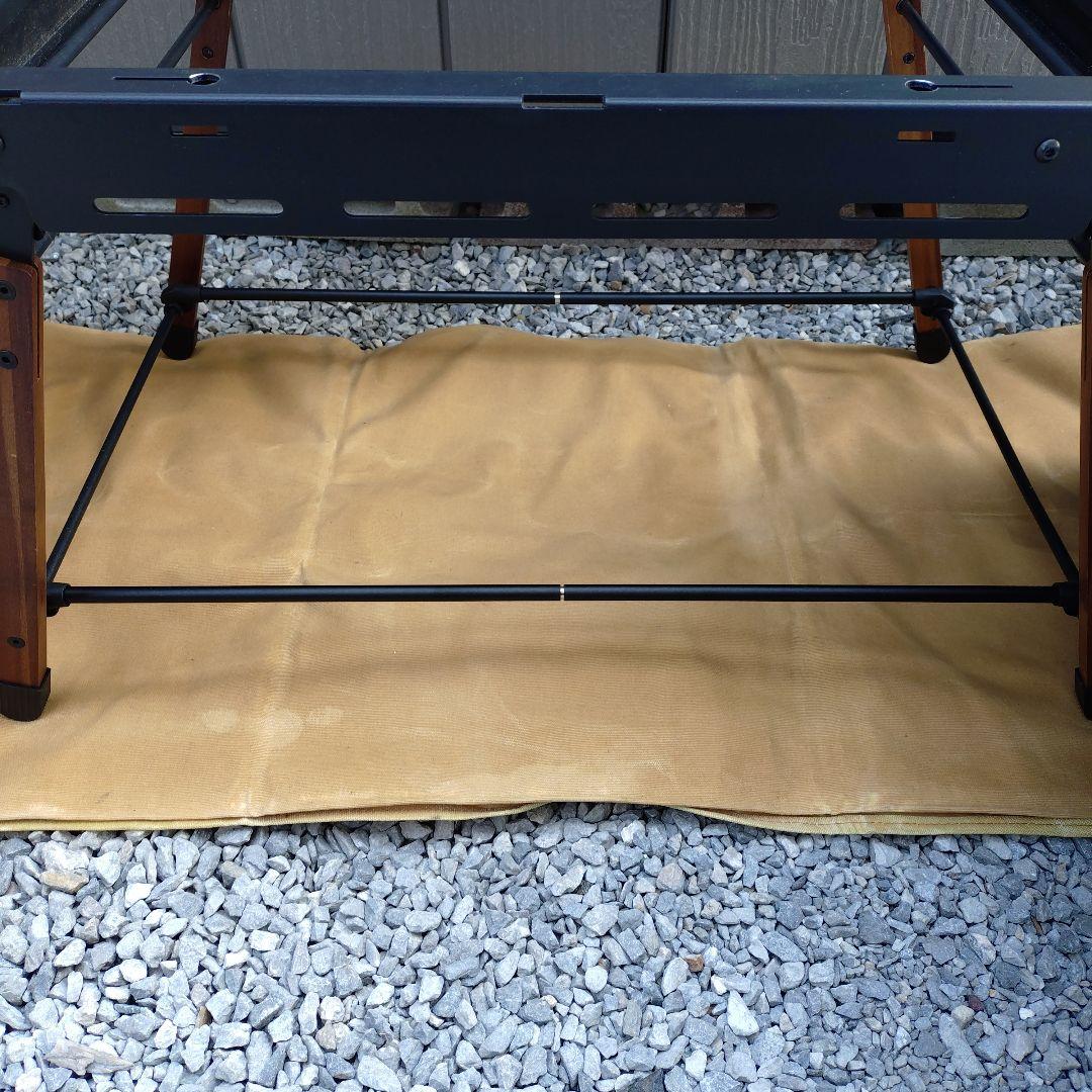 折りたたみ式アウトドアテーブル 黒