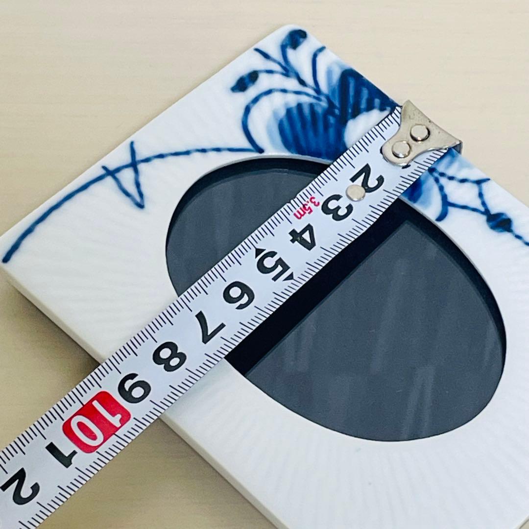 ロイヤルコペンハーゲン ブルーフルーテッド メガ フォトフレーム 写真立て