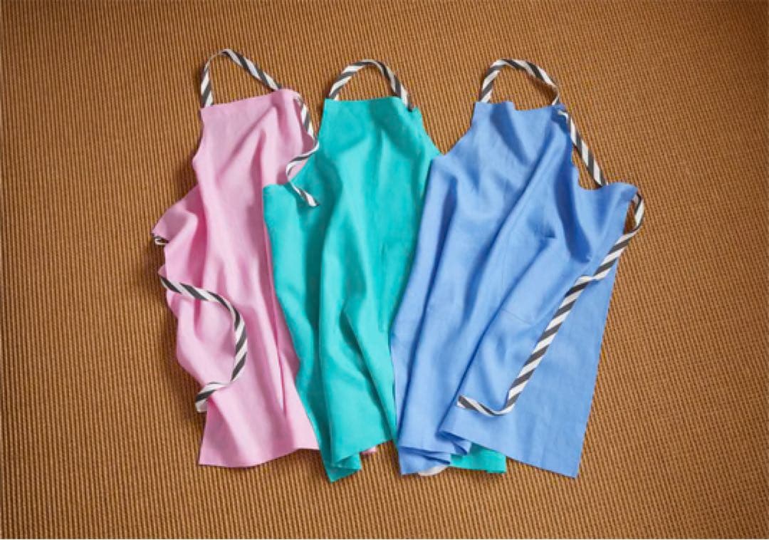 たきまきエプロン ミントグリーン キッチンクロス付き - メルカリ