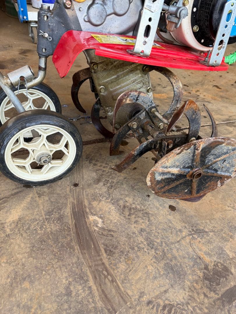 動作確認済 YANMAR MT252 ガソリン耕運機 GA80SK