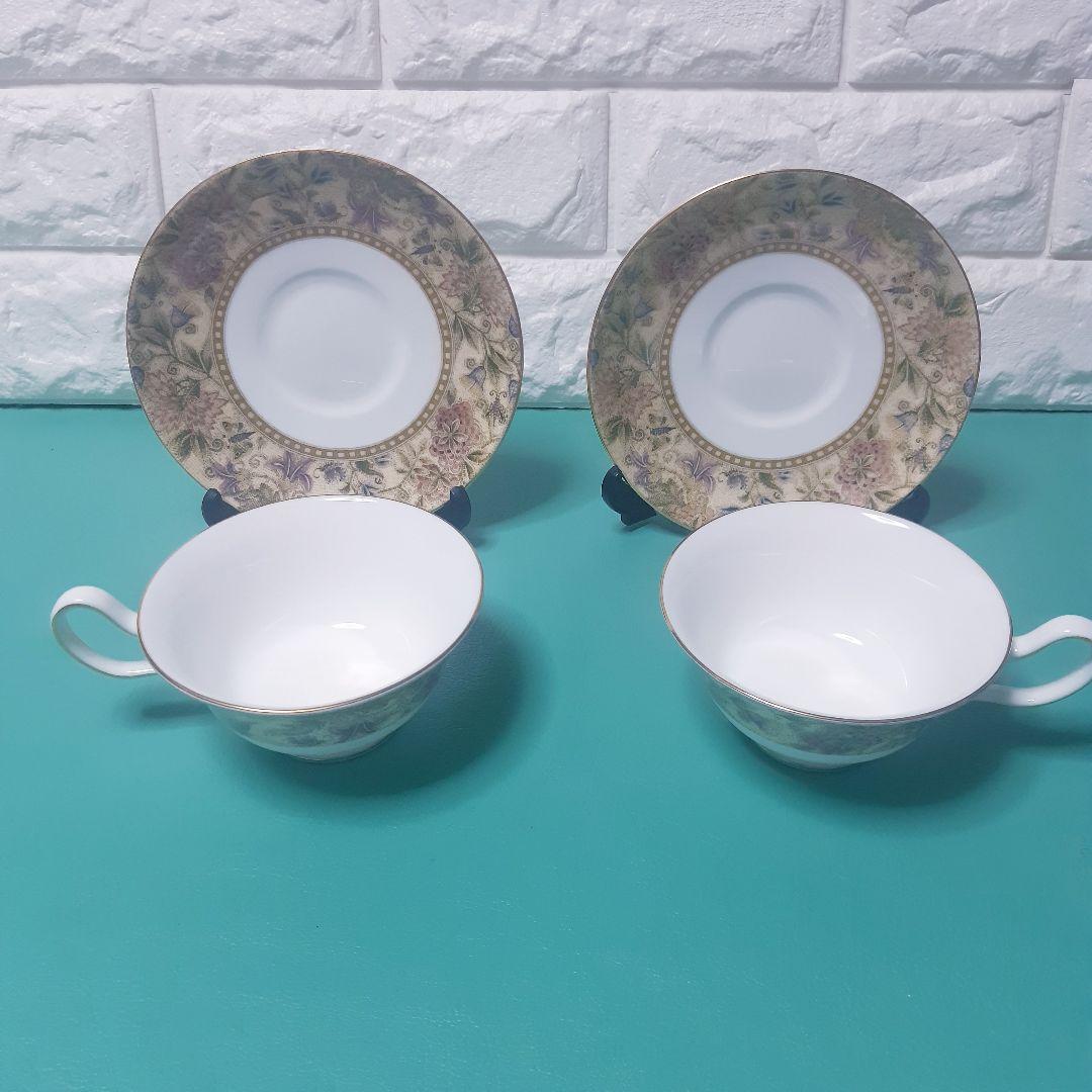 ☆ウェッジウッド☆フローラルタペストリー☆カップ&ソーサー☆ペア