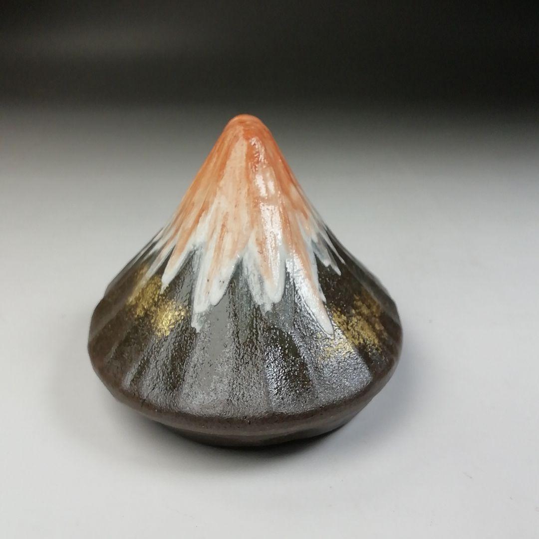 T746 香合 『富士山』『中村良二 造』 共箱 茶道具 - メルカリ