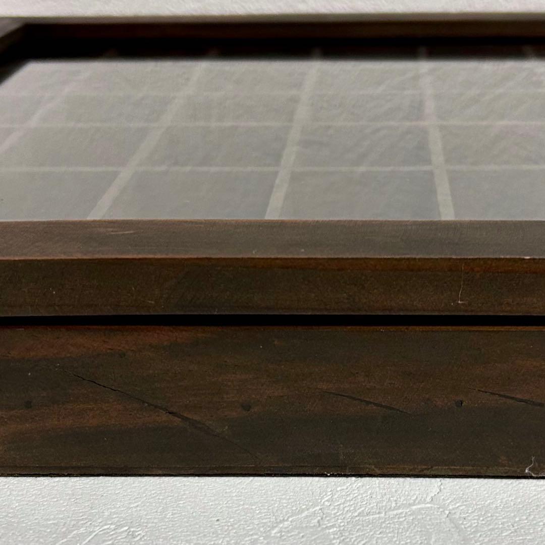 ★ 希少な英国製 コレクションケース コレクション棚 トレイ 72枠 送料込み