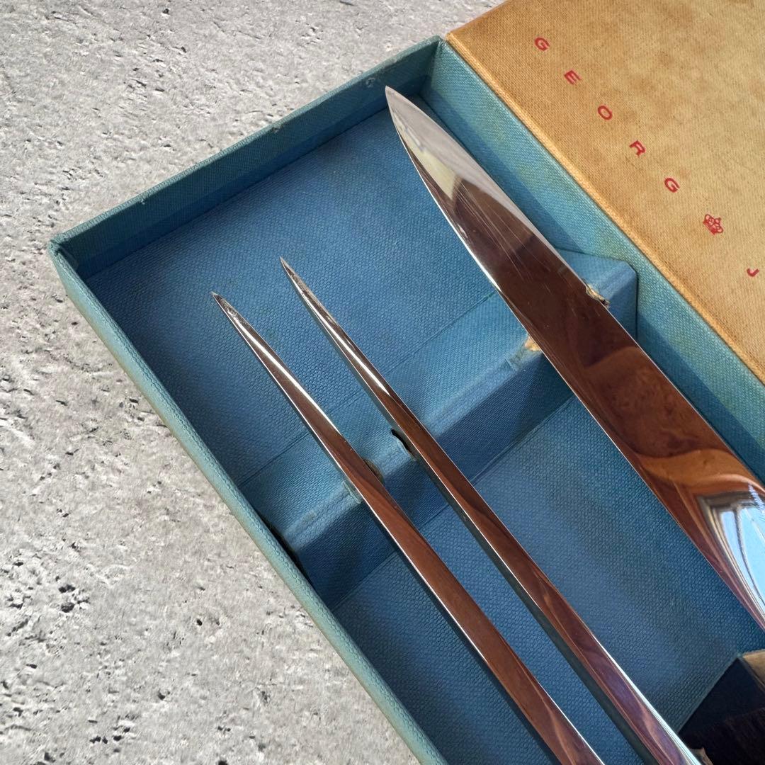 ヴィンテージ   ローズウッド彫刻セット 1960年代