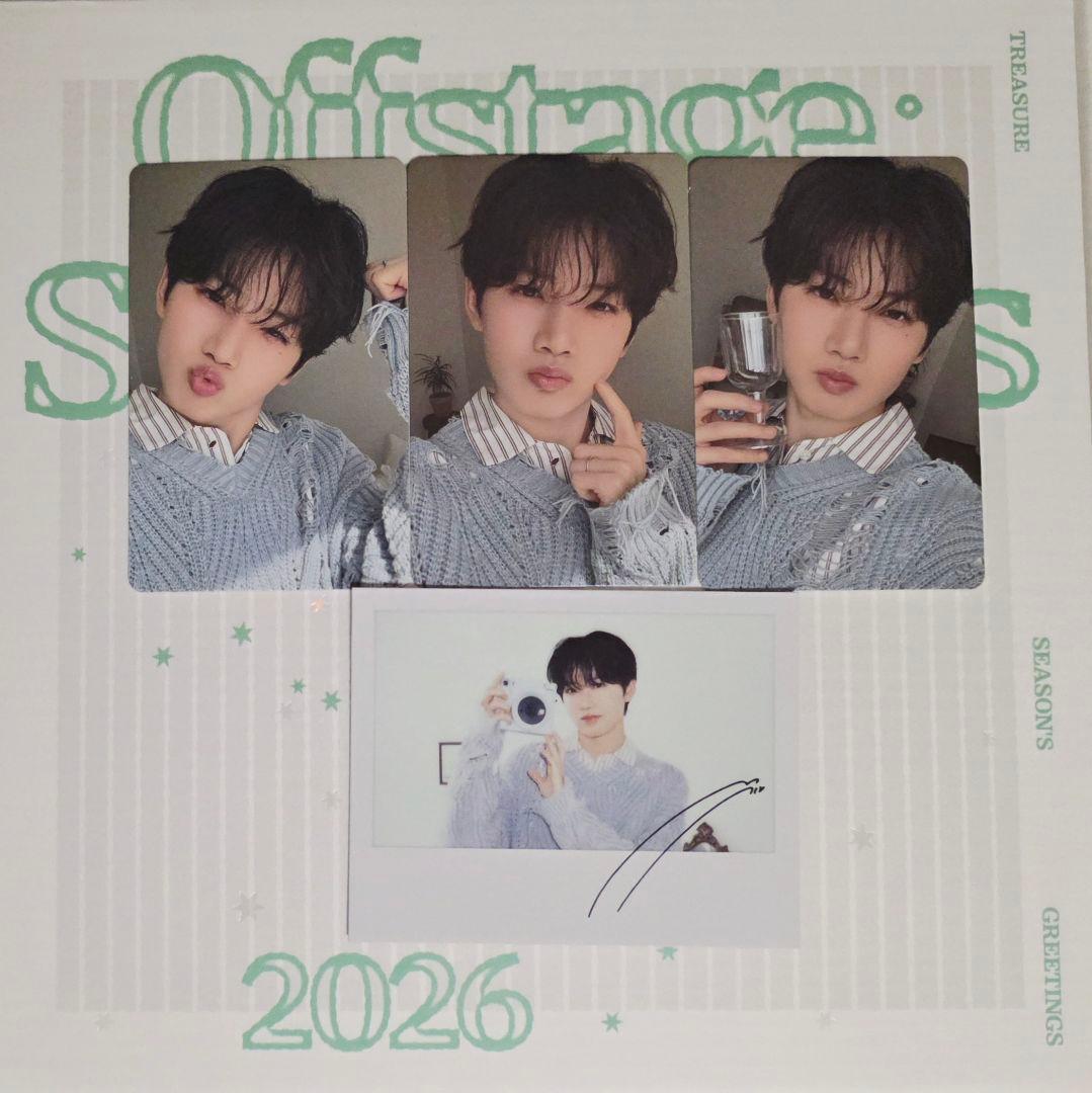 TREASURE 2026 シーグリ 封入トレカセット ジュンギュ - メルカリ