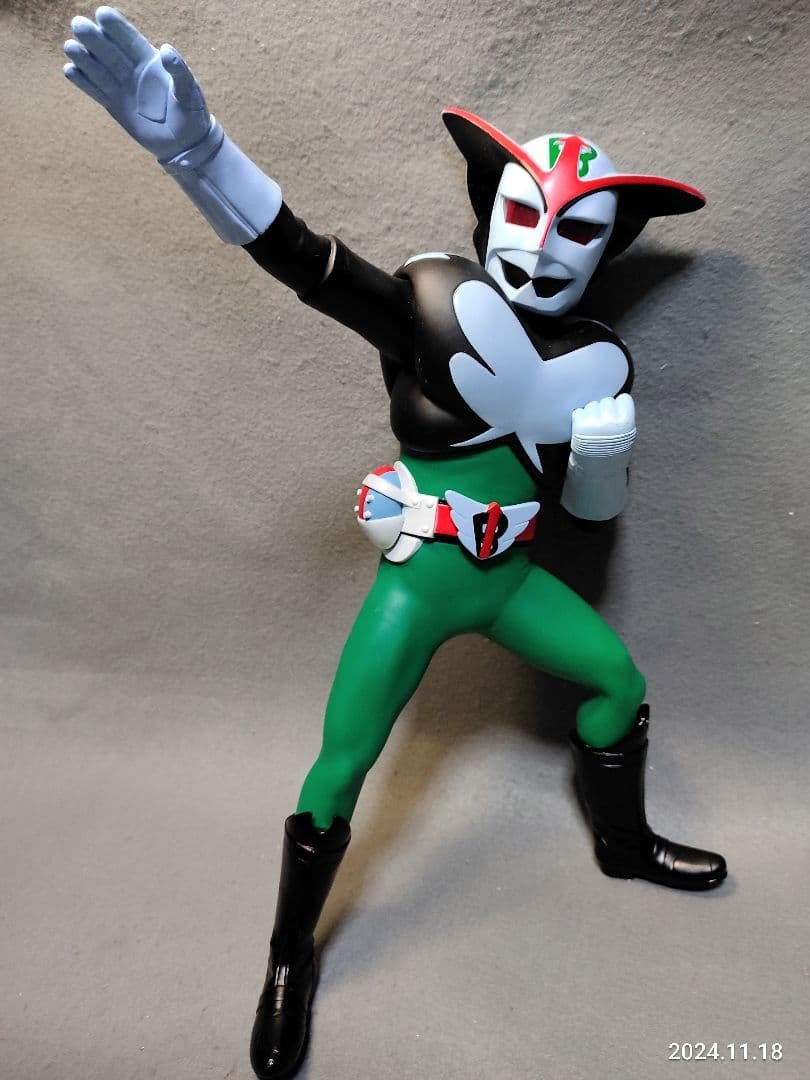 ポピーバンダイミュージアム限定ビッグヒーローコレクション 超人バロム・1ソフビ