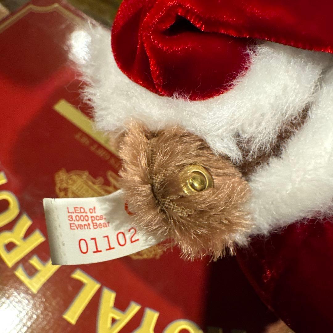 シュタイフ テディベア クリスマス　イベントベア