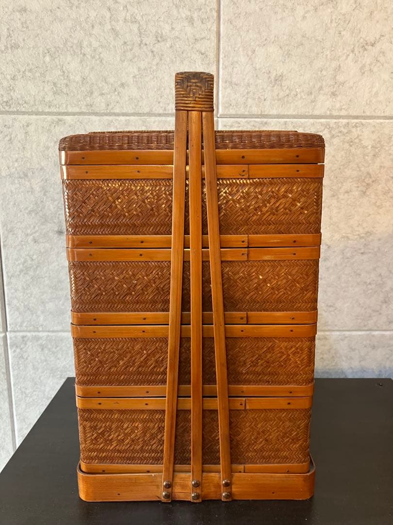 大正時代のバスケット　堤籃　ていらん