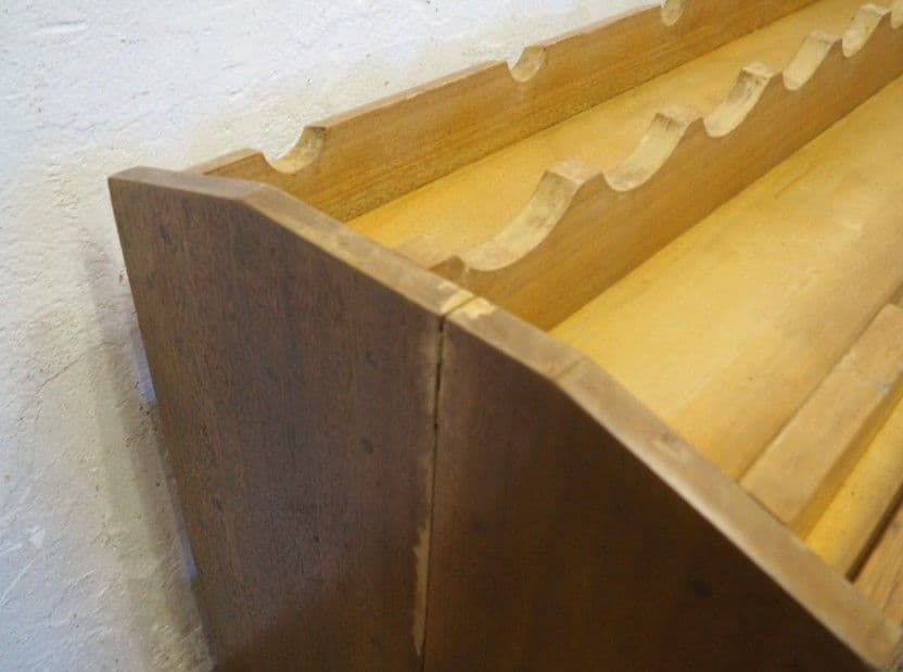 1195 大型　ワインラック　ボトルラック　収納棚　店舗什器　レトロ　ビンテージ