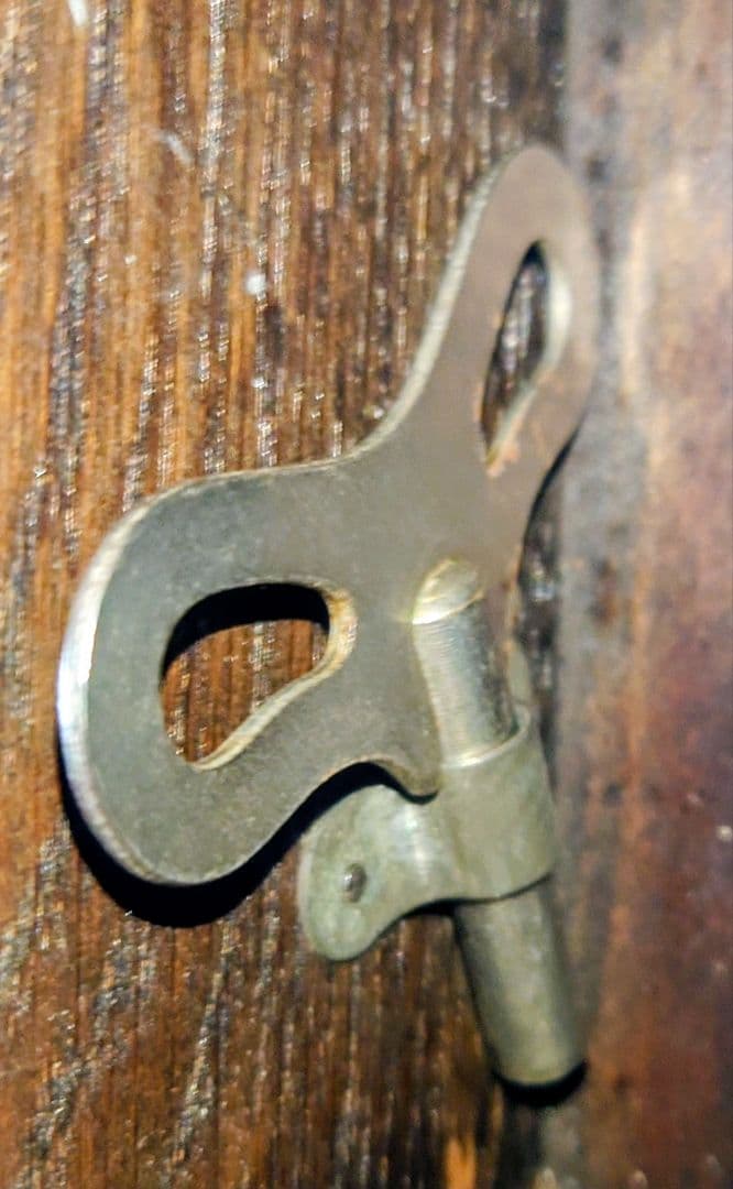 〈完動・美品〉愛知時計　箱型ゼンマイ振り子時計　古時計ボンボン時計