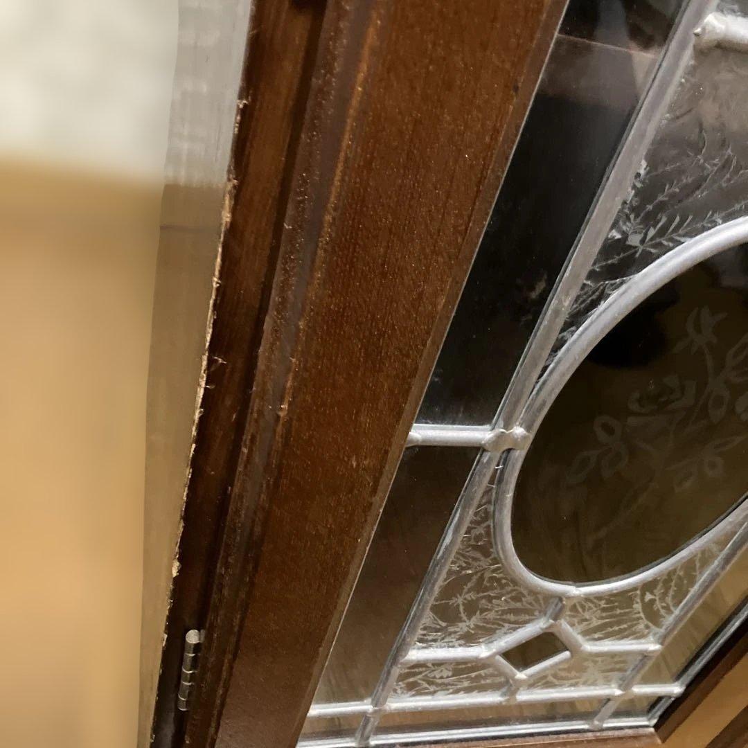 キャビネット ガラス扉付き　たのメル便