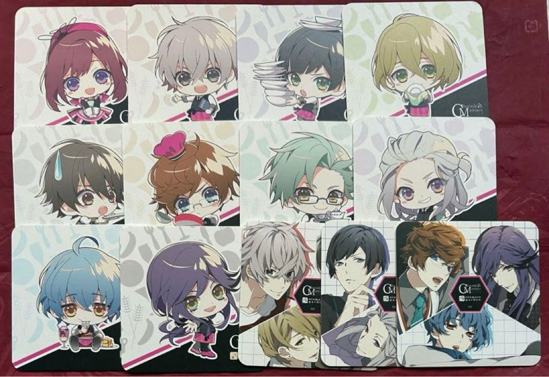 シャレマニ CharadeManiacs オトメイトガーデン コースター セット