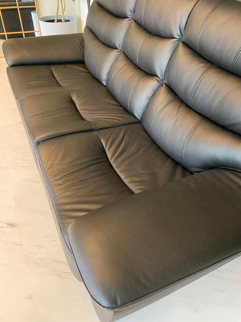 本革　ソファー　3P