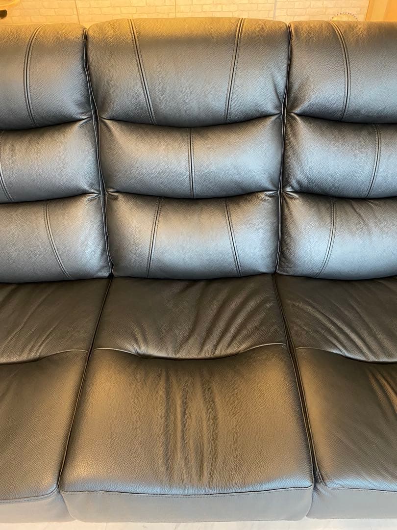 本革　ソファー　3P