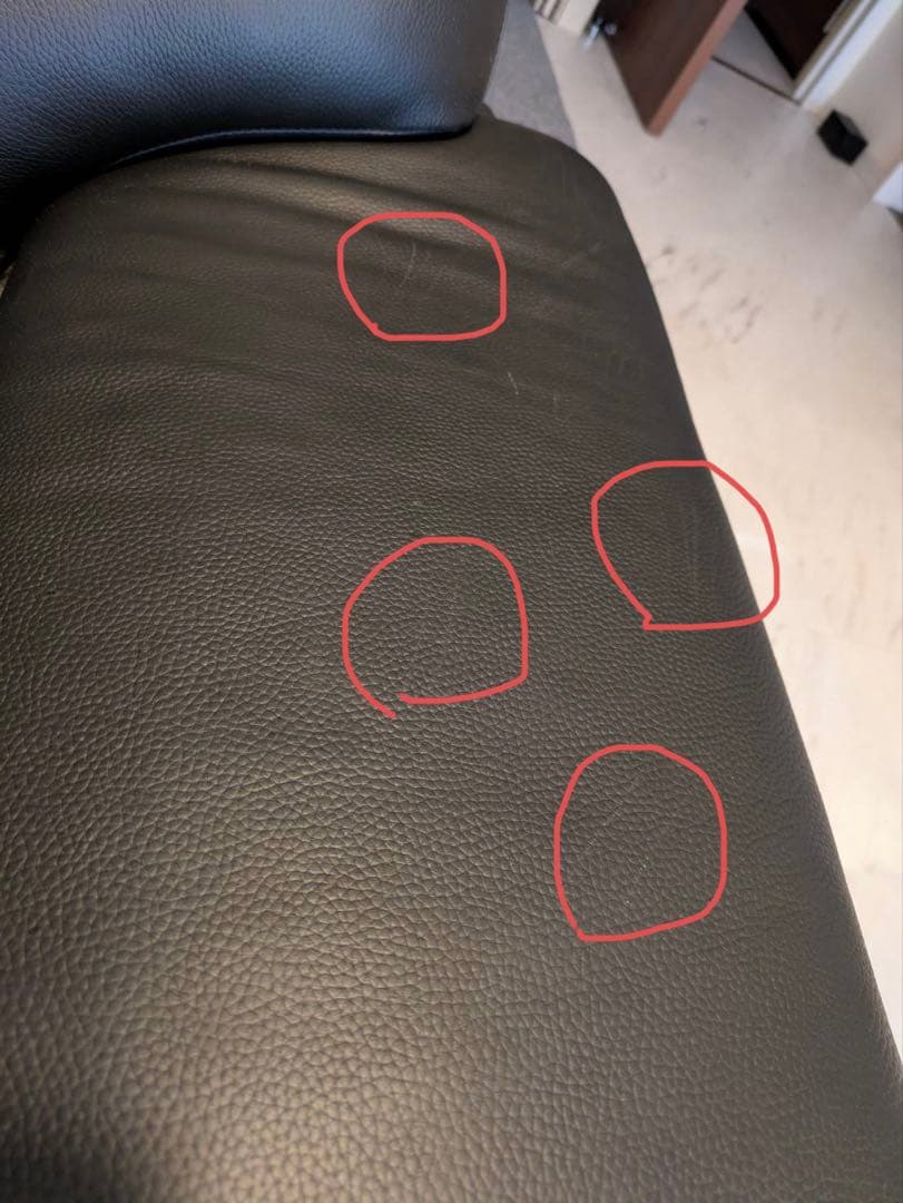 本革　ソファー　3P