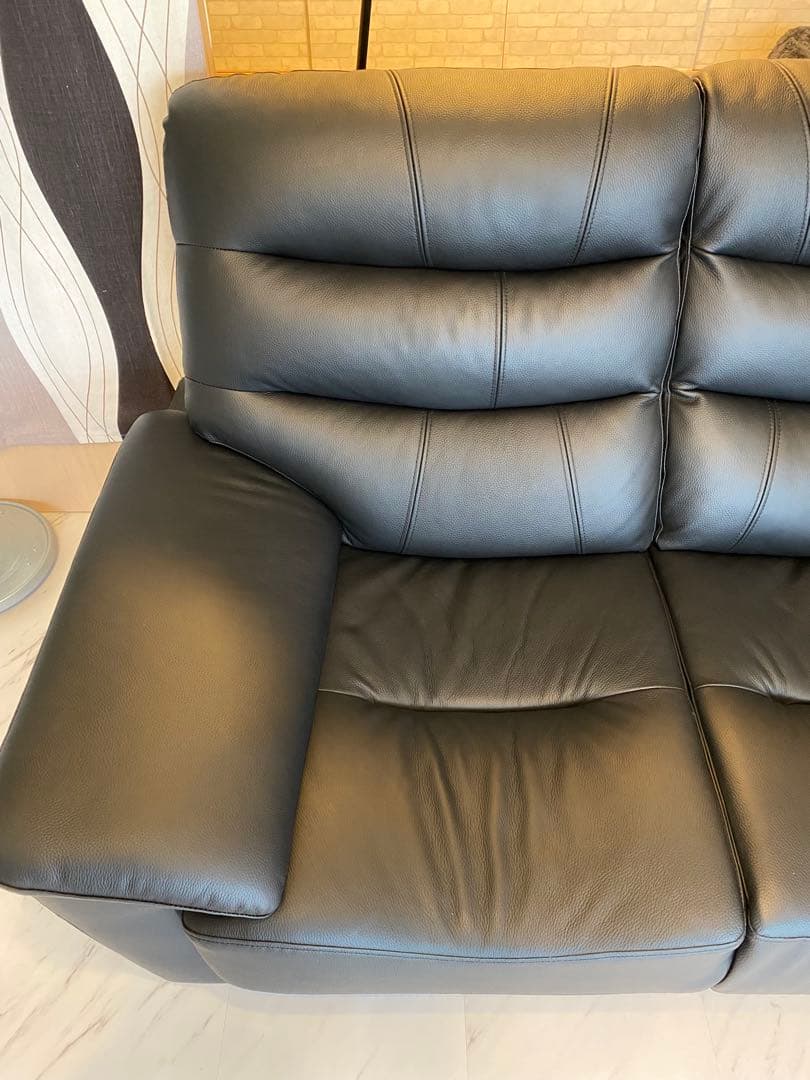 本革　ソファー　3P