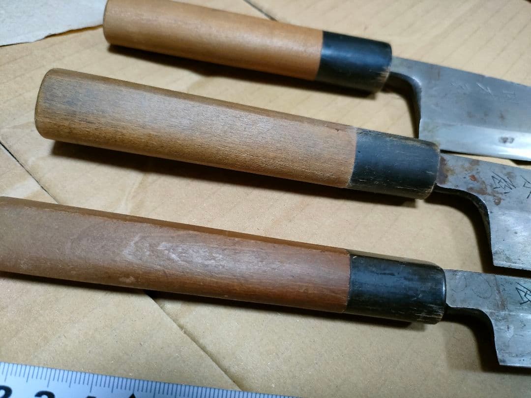 木屋イヅツキ　和包丁 出刃包丁 薄刃 柳刃包丁 3本セット