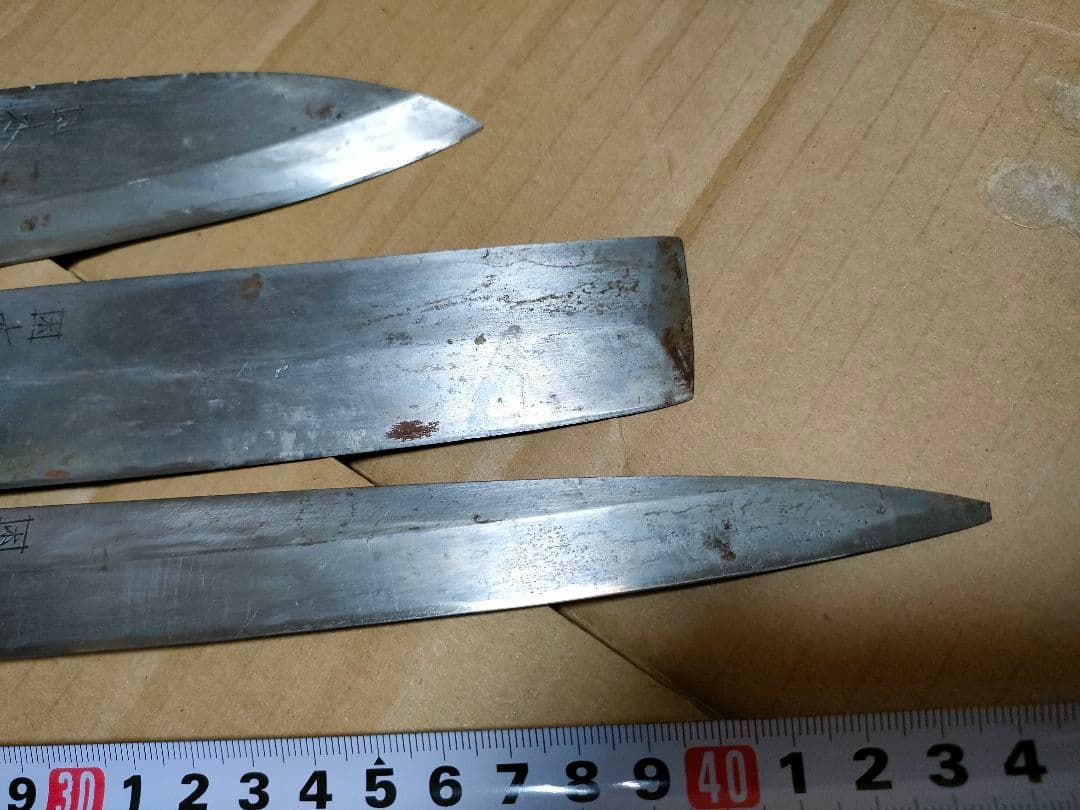 木屋イヅツキ　和包丁 出刃包丁 薄刃 柳刃包丁 3本セット