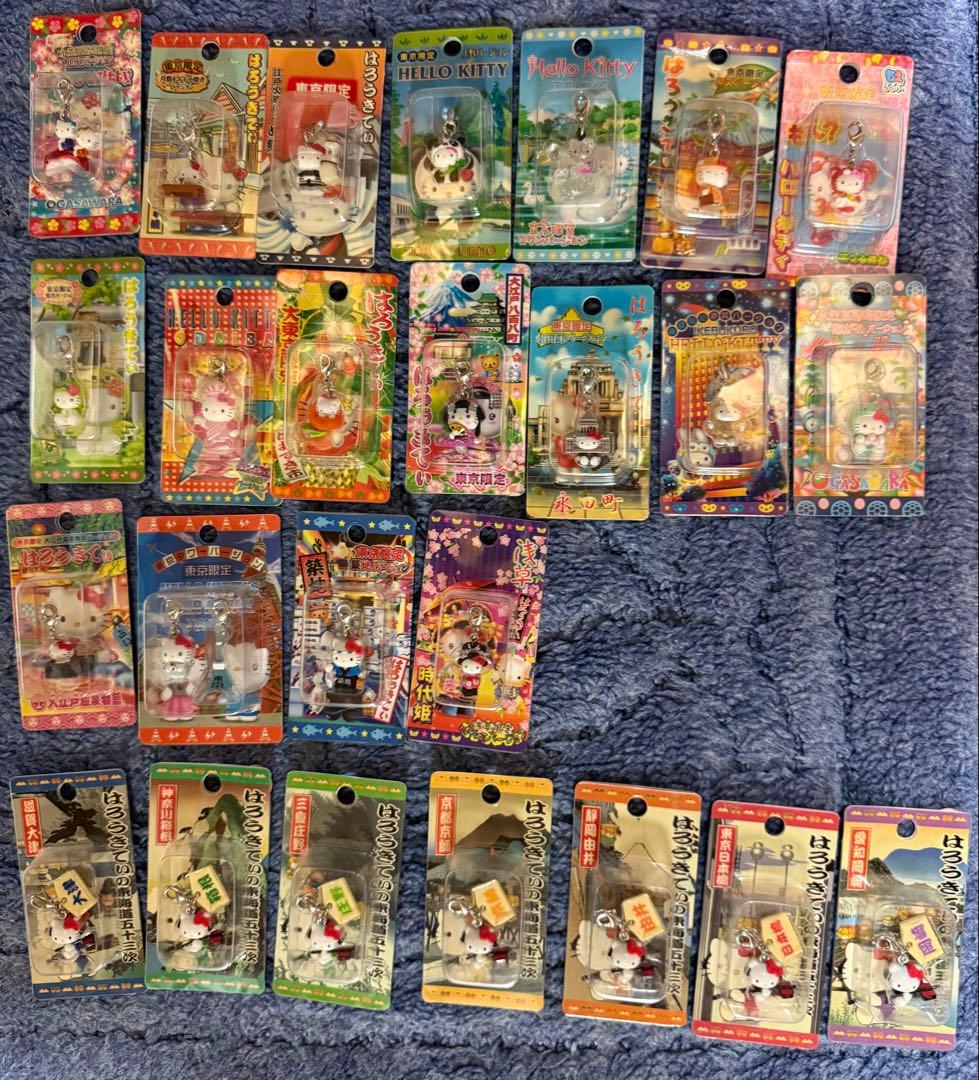 キティー　ご当地　ファスナーマスコット　レアもの多数