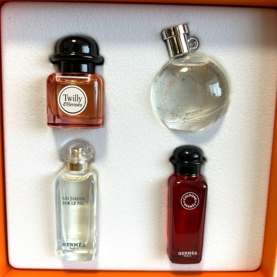 未使用 エルメス 香水 ミニチュアコレクション ミニ香水セット - メルカリ