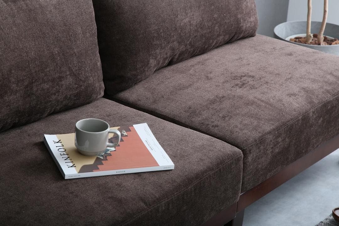 【Estela】リクライニングソファベッド グレー　分割式セパレート式