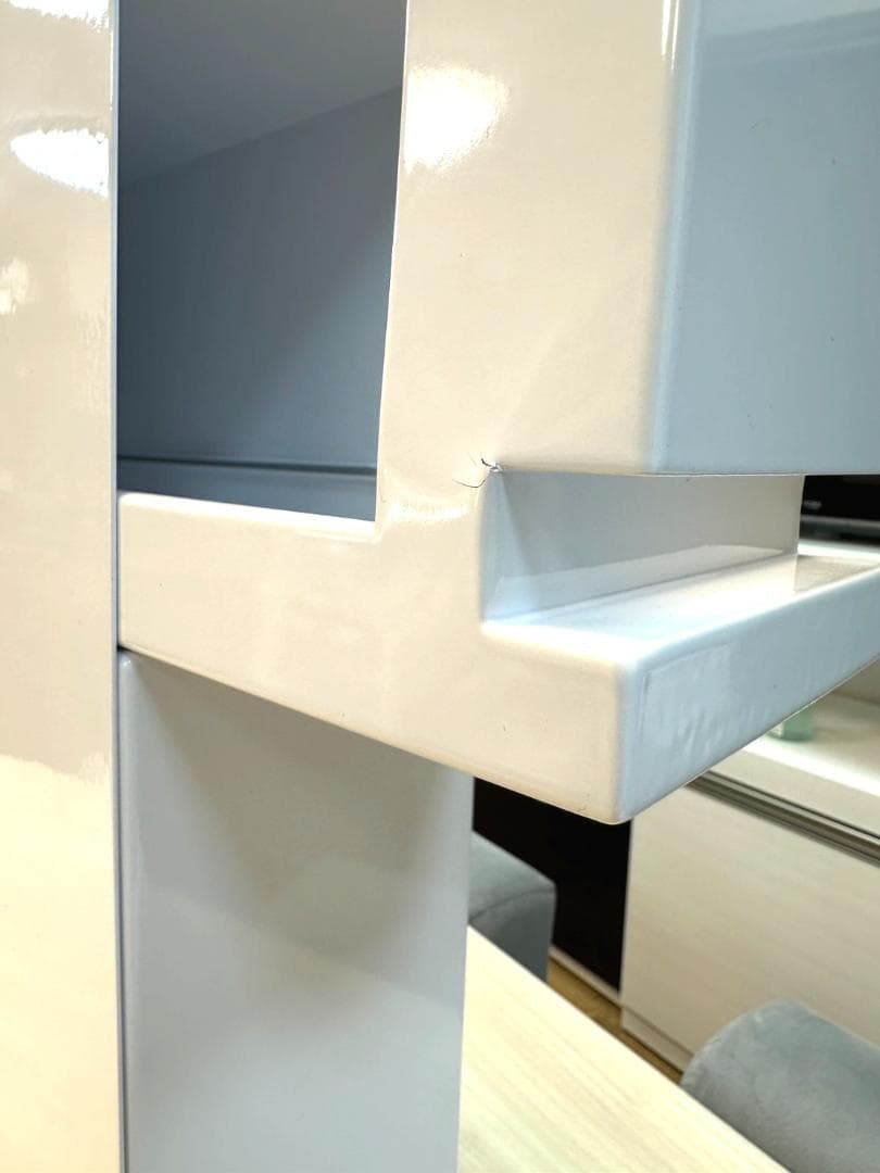 ♪新品未使用♪隠せる調味料ラック タワー ２段 ホワイト♪