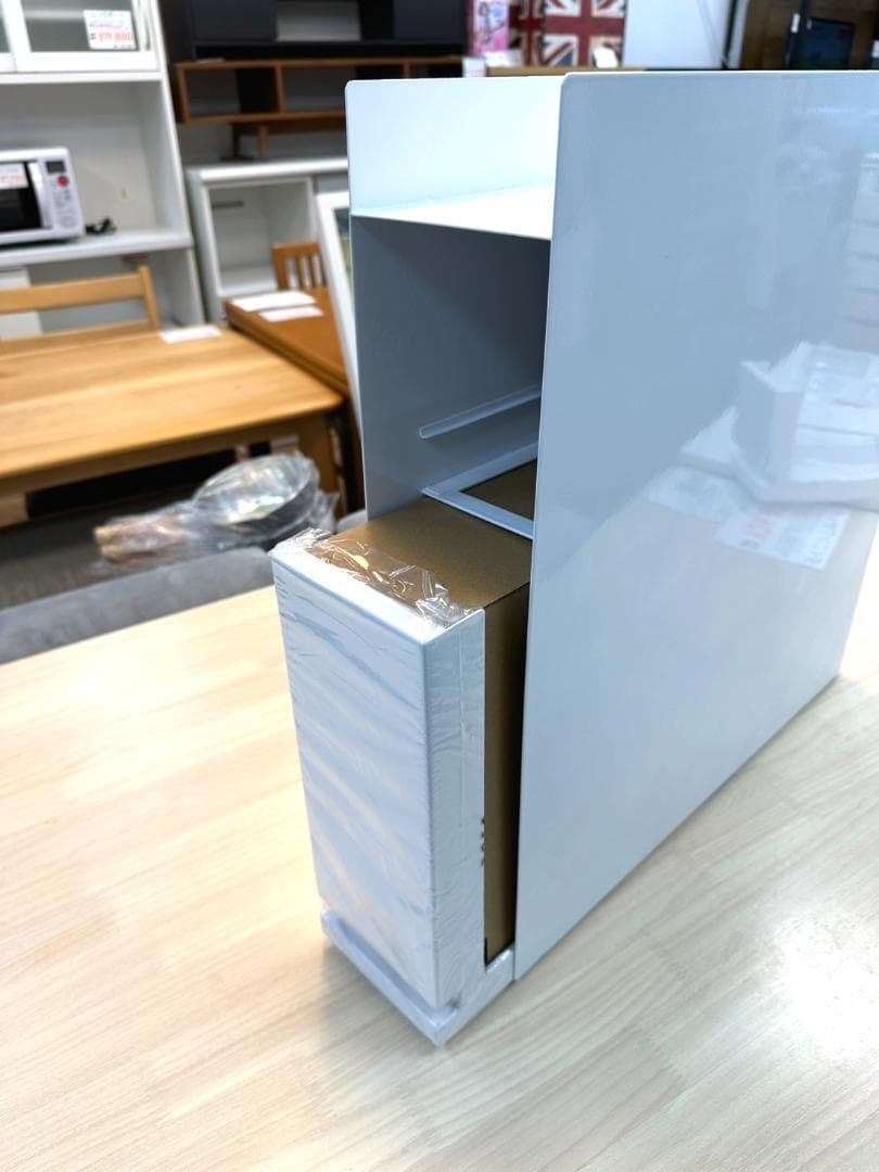 ♪新品未使用♪隠せる調味料ラック タワー ２段 ホワイト♪