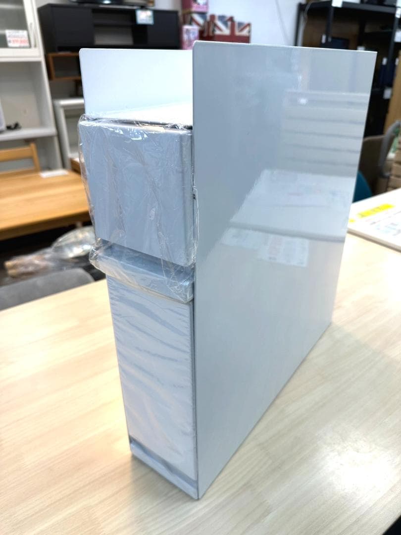 ♪新品未使用♪隠せる調味料ラック タワー ２段 ホワイト♪